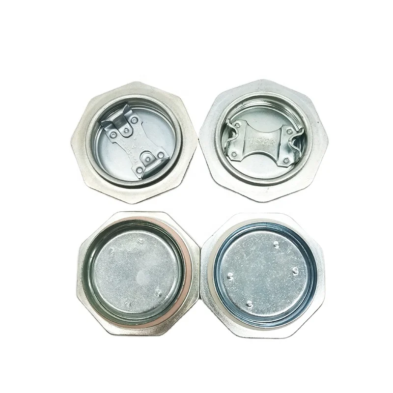 Steel 55 gallon barrel bungs and plug,steel screw drum closures