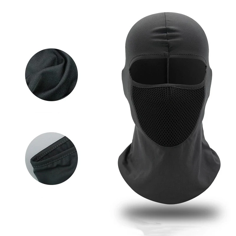 Motorcycle Sun protection and dustproof headgear riding  windproof outdoor tactical riding hood face mask dust mask