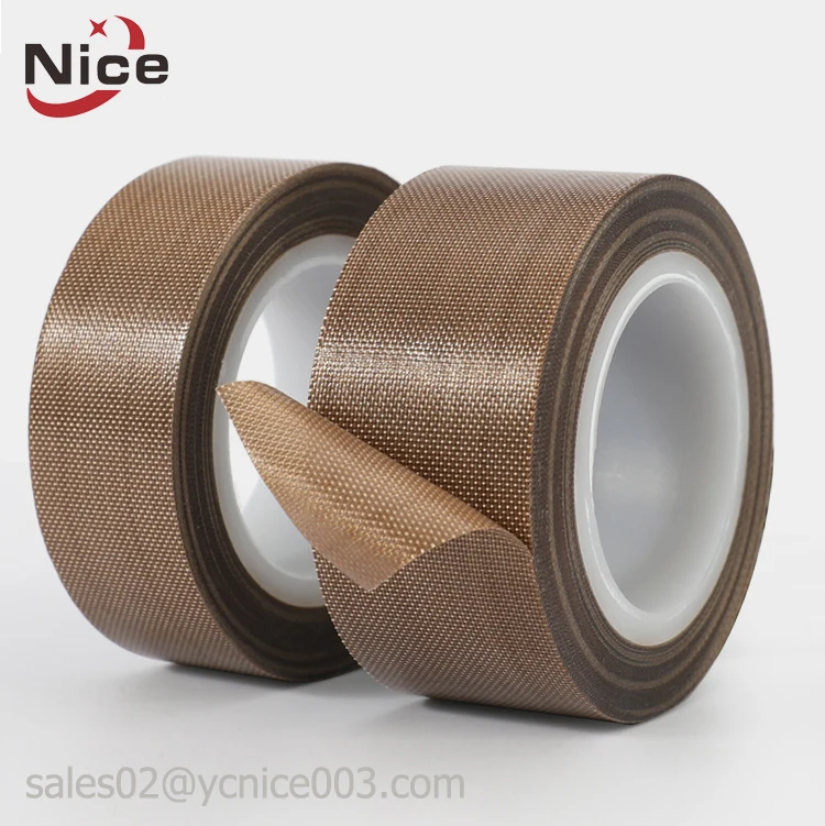High-temperature resistant PTFE Fiberglass Glass Fabric tape