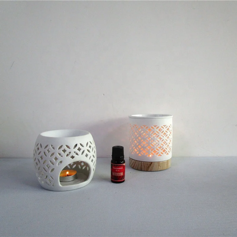 different shape ceramic essential oil burners candle burners