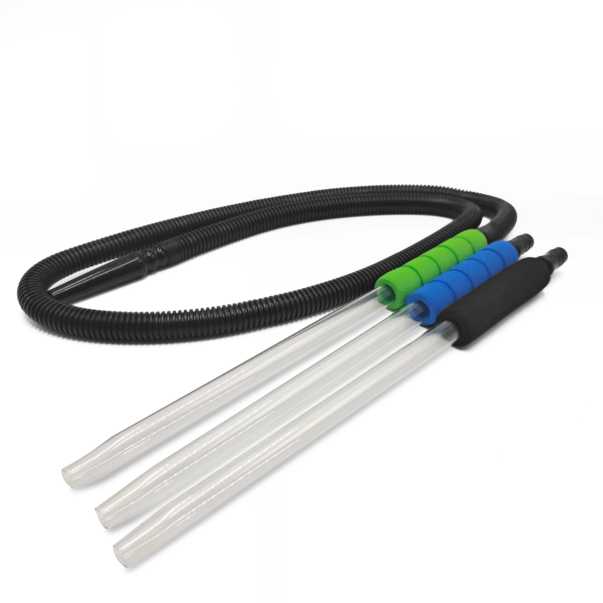 Manufacturers wholesale disposable chicha hose cheap hookah hoses regular polychromatic pipe cheap hookah hose