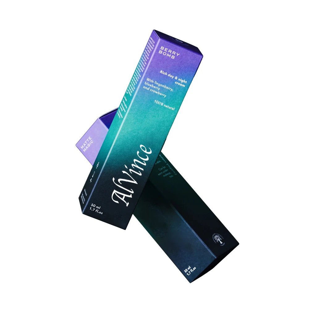 Factory Luxury customized color printing cosmetics gift box coated paper box Perfume packaging box