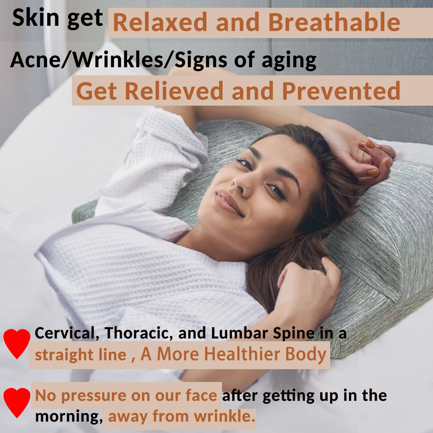 removable piece in the bottom lets you freely adjust the height of the pillow