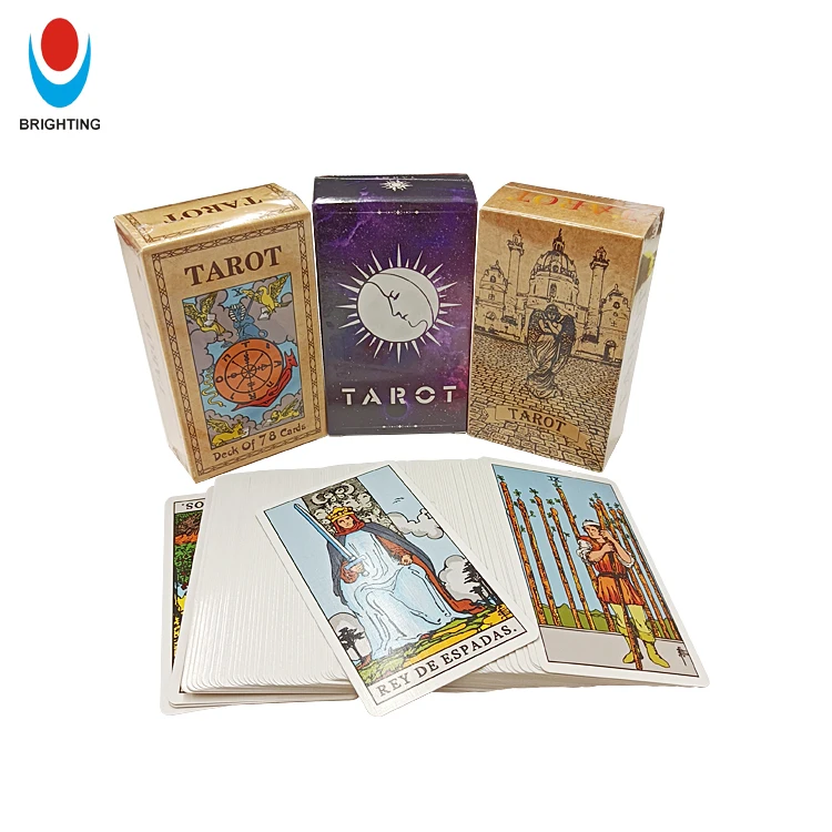 CustomTarot Card Stand Deck OEM Cheap High Quality Printing Cards With Guidebook Wholesale Hot Sale Customized Design CMYK Tarot