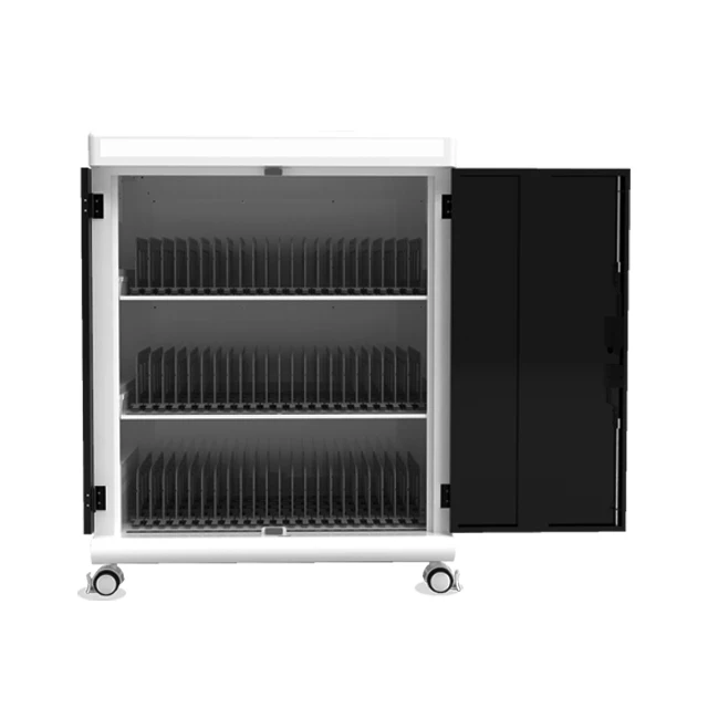 Custom 66 Laptops Mobile Charging Cabinet Tablet Charging Cart  Power Strip charging