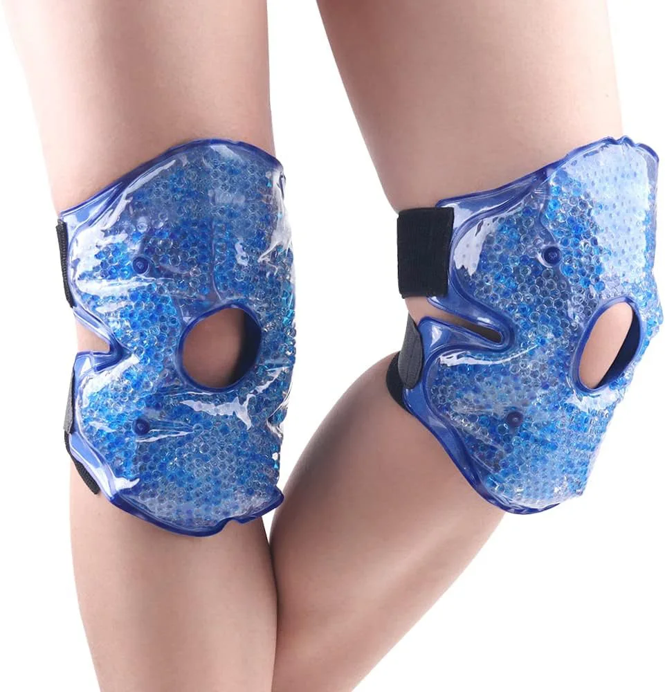 Pakcare изготовленный на заказ наколенник обертывание гелем горячая холодная компрессионная бандаж термоподдерживаемый ремень для боли при артрите