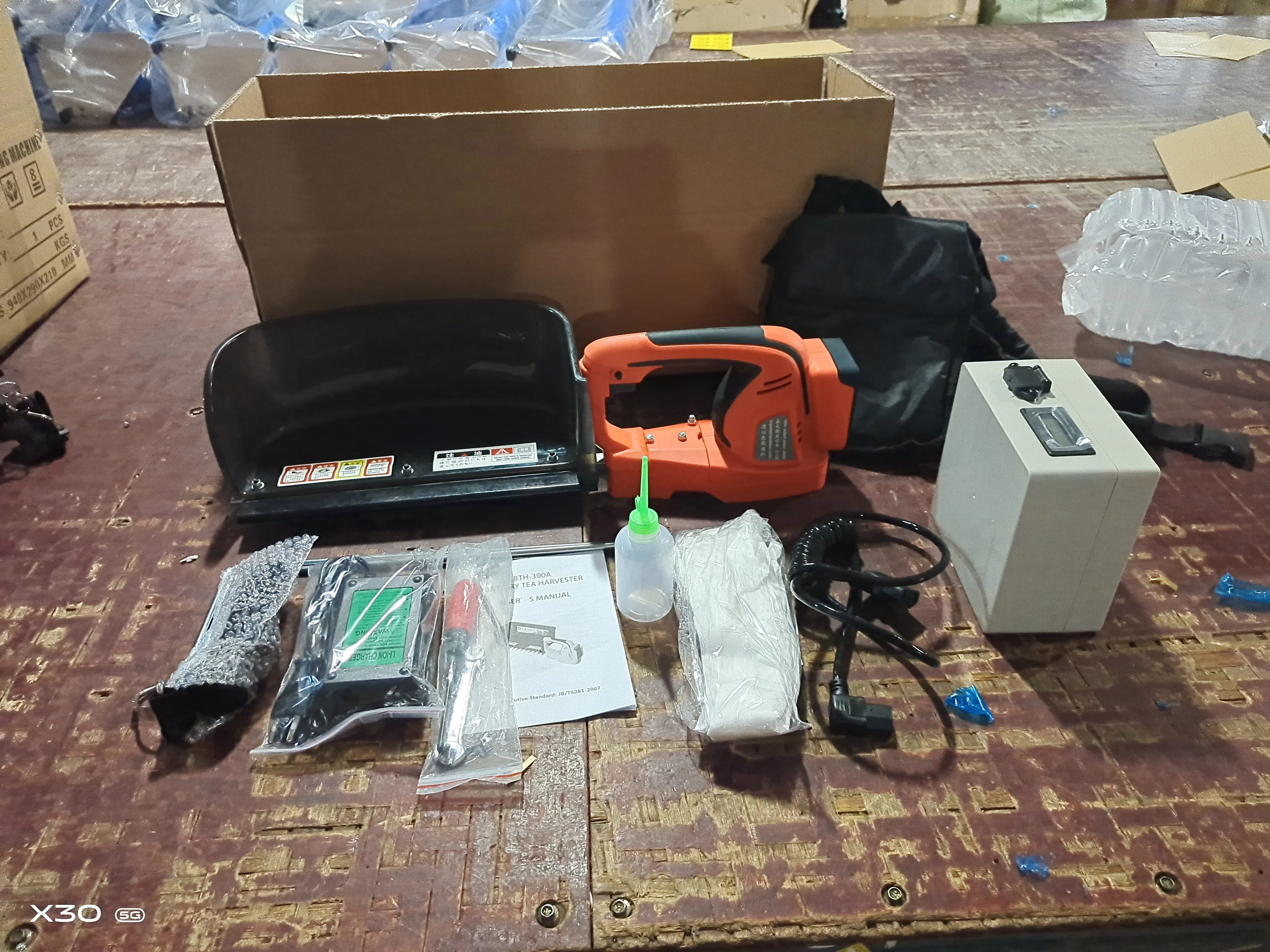 BTH-300A батарея для чайных листов комбайн