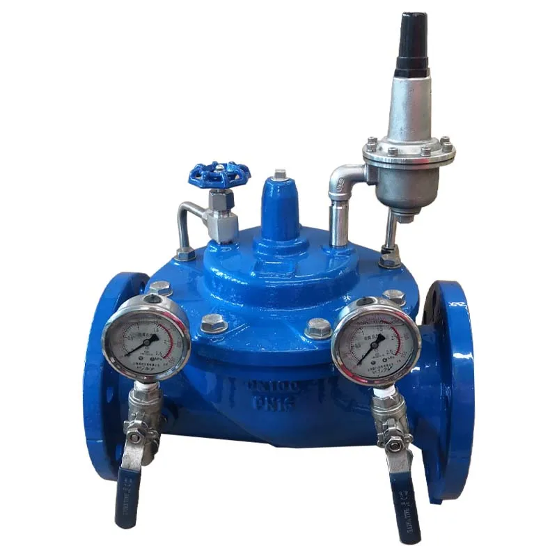 Factory Supply Ductile iron cast Iron 200X Pressure Reducing Valve pilot operated