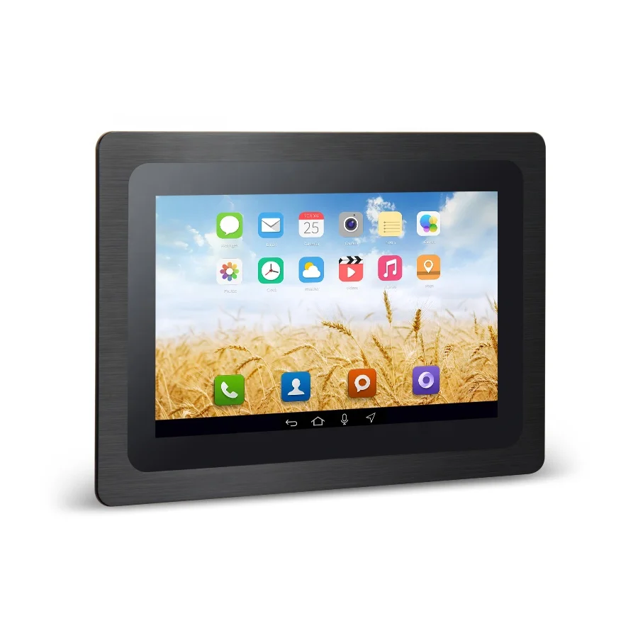 
wide temperature RS232 WIFI Customization All in one panel Android industrial Touch screen PC rk3288 android board tablet 10