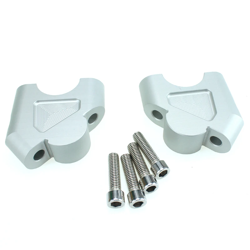 
Motorcycle CNC Handle Bar Clamps Handlebar Risers for BMW R1200GS LC 2013-2018 ADV 2014-2018 R1250GS 