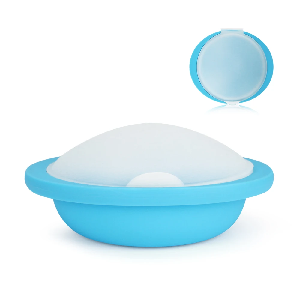 Кухонная посуда для микроволновой печи без бисфенола А, безопасная силиконовая круглая чаша, сковорода для выпечки, пароварка, плита с крышкой