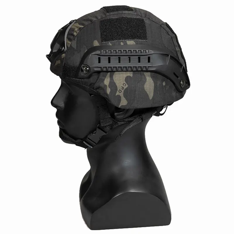 Versatile tactical helmet covers are available for outdoor camping and climbing