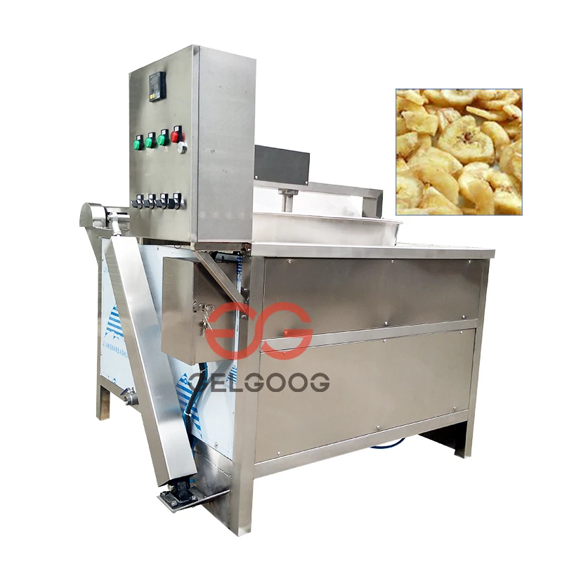 Commercial Price Oil Gas Deep French Fries Frying Banana Potato Chips Fryer Machine