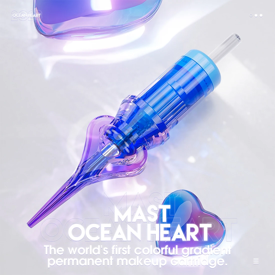 Mast Ocean Heart Permanent Makeup Tattoo Cartridge Needles Box of 20