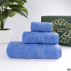 Eco Friendly Hair Bath Towel Cotton Towels Gym for Hotel Spa Beach Sauna Travel Christmas Space