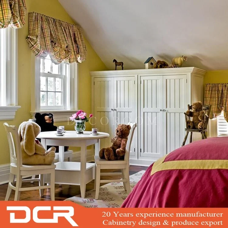 Hot sale solid wood mdf plywood foldable modern bedroom white lacquer hinged door wardrobe