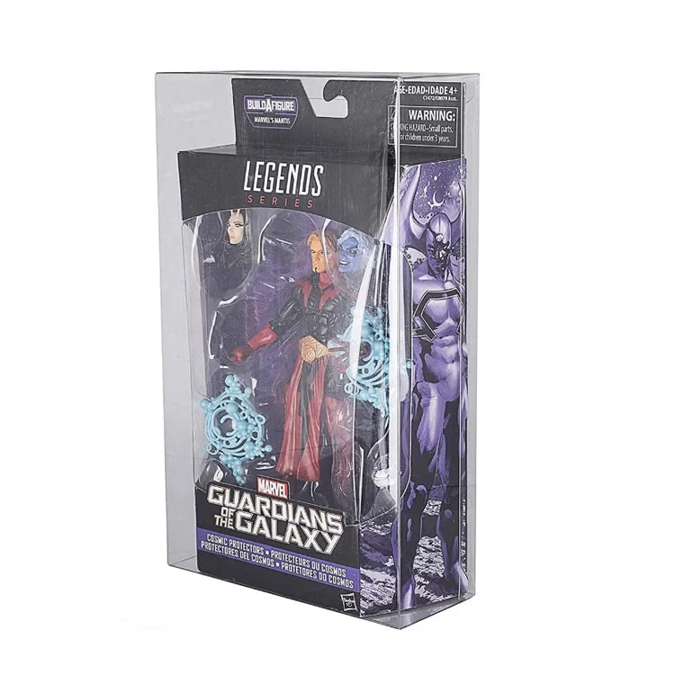 Защитная пластиковая фигурка героя Marvel Legends Box, чехлы для витрин, устойчивые к царапинам, без кислот