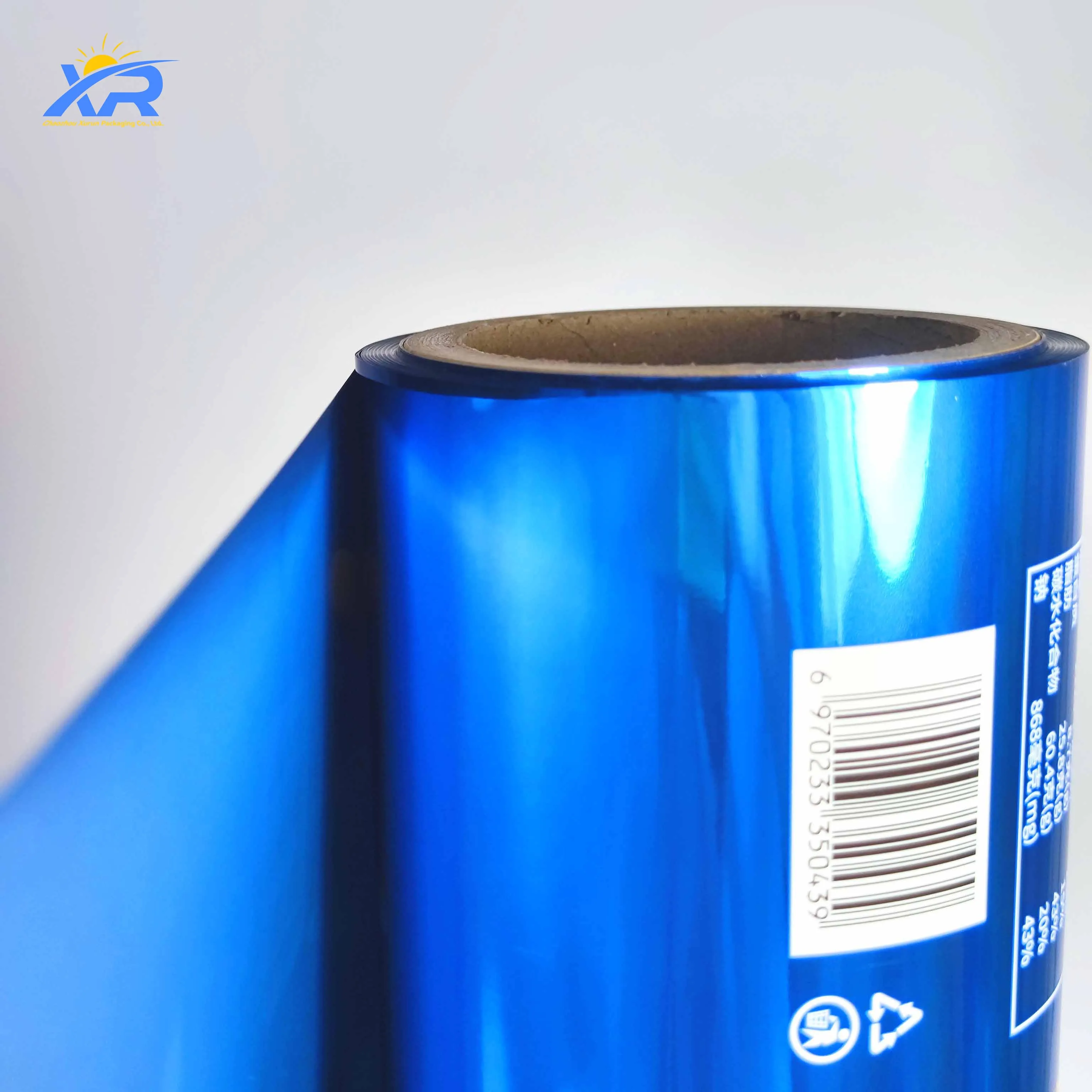 Wholesale Full Printing Plastic Packaging Roll Film Custom Bag for Cookies Packaging Waterproof Mylar Bag