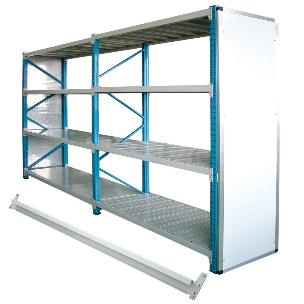Peterack Q235B Metal Warehouse Rack Medium Duty Storage Shelf Heavy Equipment Warehouse Storage Metal Racking System