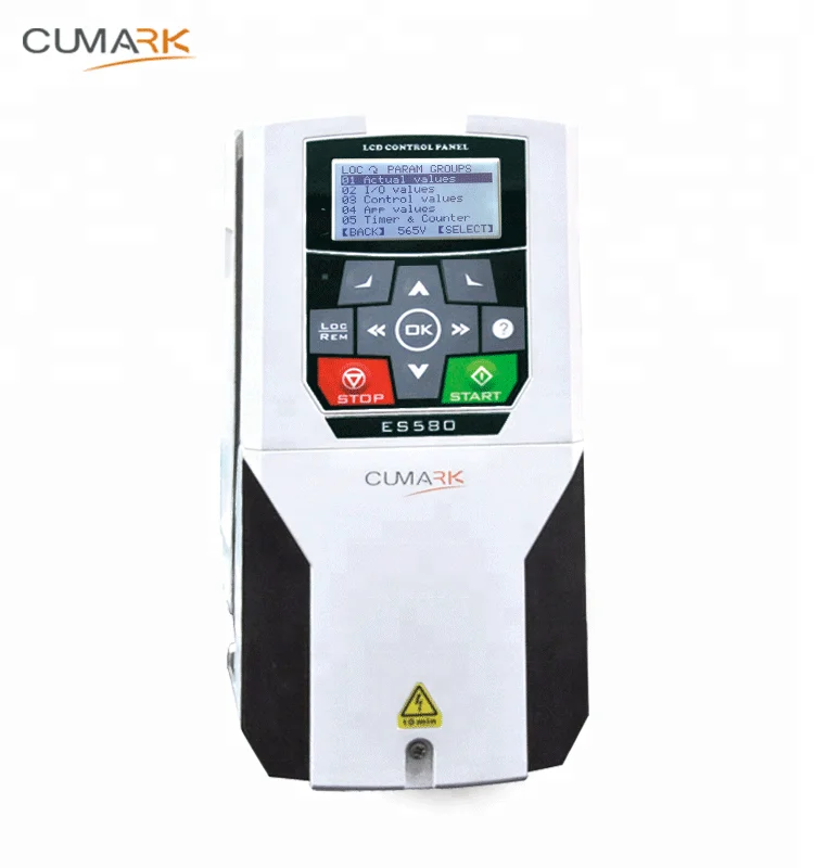 Cumark ES580 pump inverter widely used in Asia countries for gorvenment projects and agriculture projects