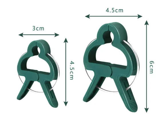 Factory supplier 20pcs/bag Garden Plant Clips (small Sizes) for Support Vine Vegetables Tomatoes Climbing Plants
