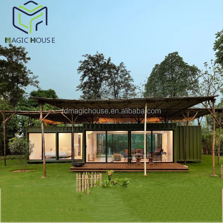 Magic House prefab house container mobile house prefabricated 4 bedroom