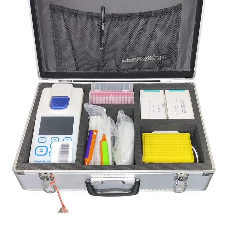 Портативный на месте оборудование для быстрого тестирования нуклеиновой кислоты в режиме реального времени анализатор безопасности пищевых продуктов диагностический ветеринарный прибор
