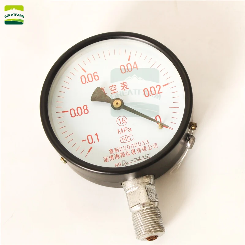 Vacuum meter for milking machine Pressure gauge Manometer