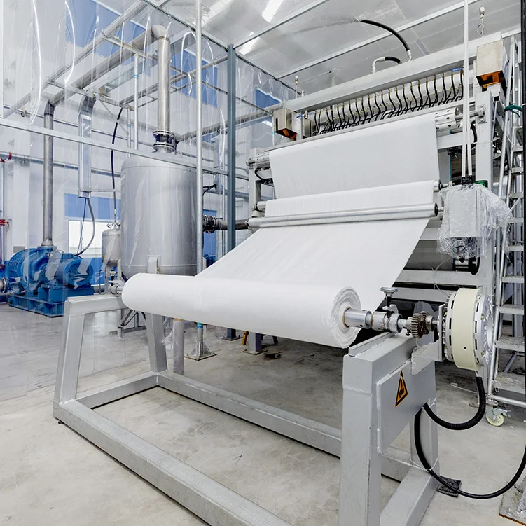 100% Polypropylene Nonwoven Fabric Price N95 White Meltblown Nonwoven Fabric