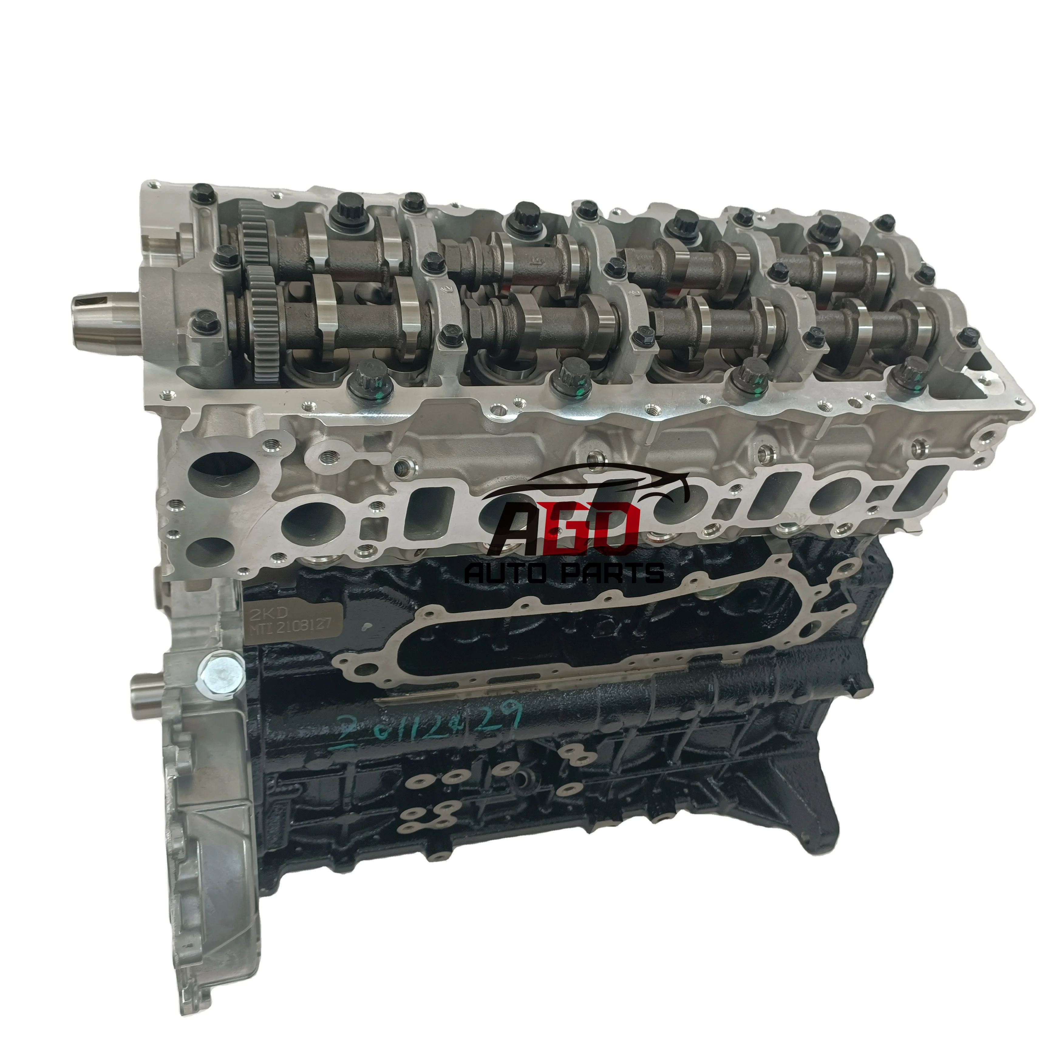 AGO Ready to ship 1KD 2KD 2KD FTV Engine Long Block Diesel Engine for Toyota Hilux HIACE ZD25 DK4 KD4B 2KD Complete Engine New