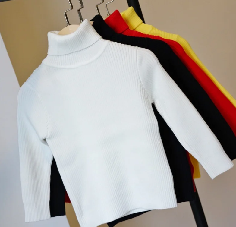 
Solid Winter 100% Organic Cotton Unisex Baby girl organic cotton clothes Sweaters 