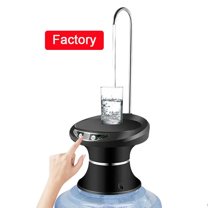 Promotional Electric Travel Outdoor Useable Water Dispenser Pump For Water Bottle