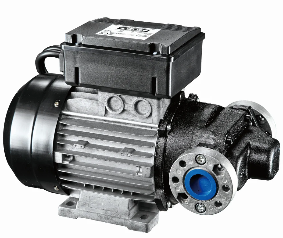 E80 AC Fuel pumping 75L/min rotary electric vane pumps transfer diesel pump