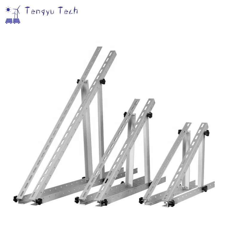 Solar RV foldable portable bracket off-grid system aluminum alloy bracket for components 100w 150w 250w