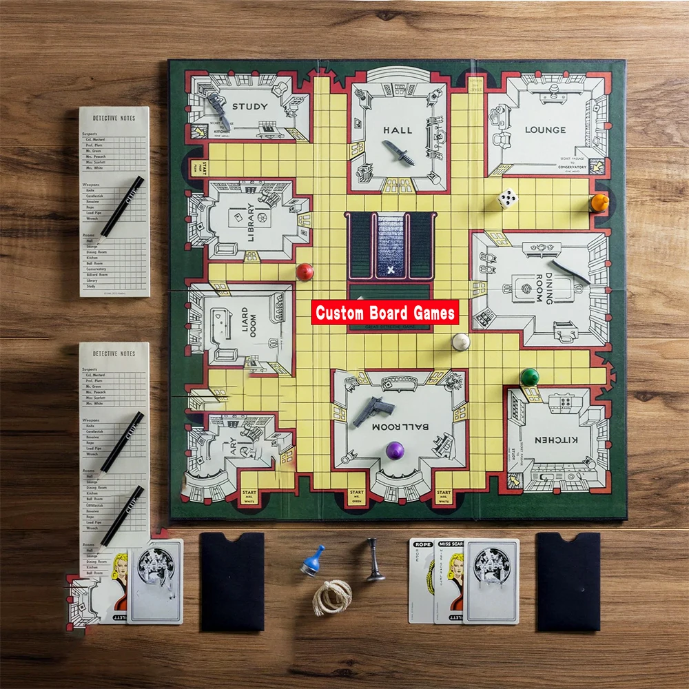 custom Puzzle Professional Custom Board Game learning activity board game printing for children board game