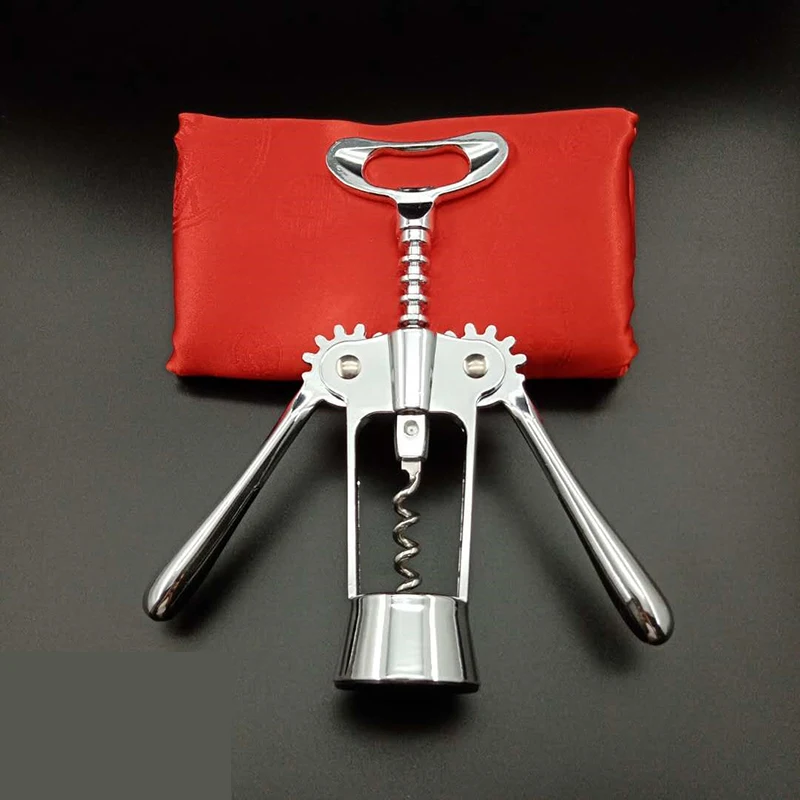 Premium Heavy Duty Stainless Steel Screw & Zinc Alloy Body Wing Corkscrew Wine&Beer Bottle Opener