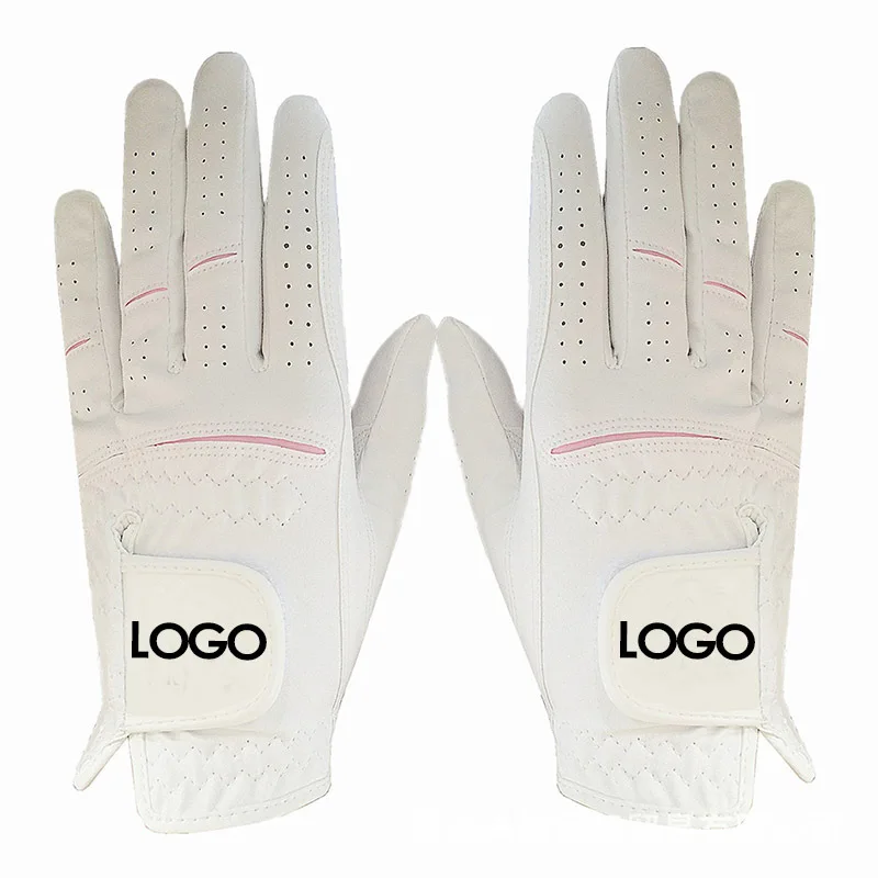 Cabrera Hand Ballsgolfing pattern Custom Logo Personalized Printed Woman Women Ladies Golf Glove with Ball