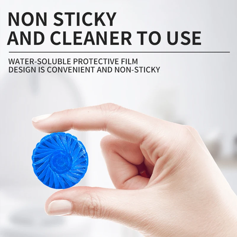 Flush 300 Times Sustainable 30 Days Automatic Toilet Bleach Cleaning Tablet Dirt Toilet Tank Block Toilet Bowl Cleaner