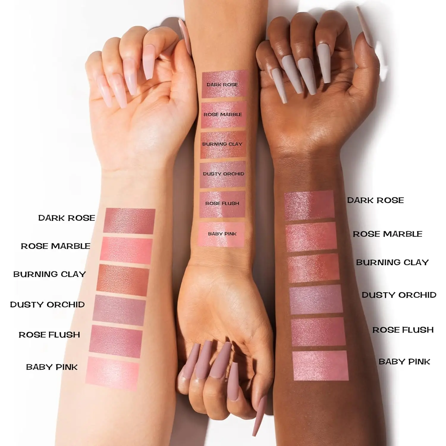 2024 hot design Cheek Blush Transparent Vegan Blush Private Label Custom Cream Blusher Packaging Color Changing Blush