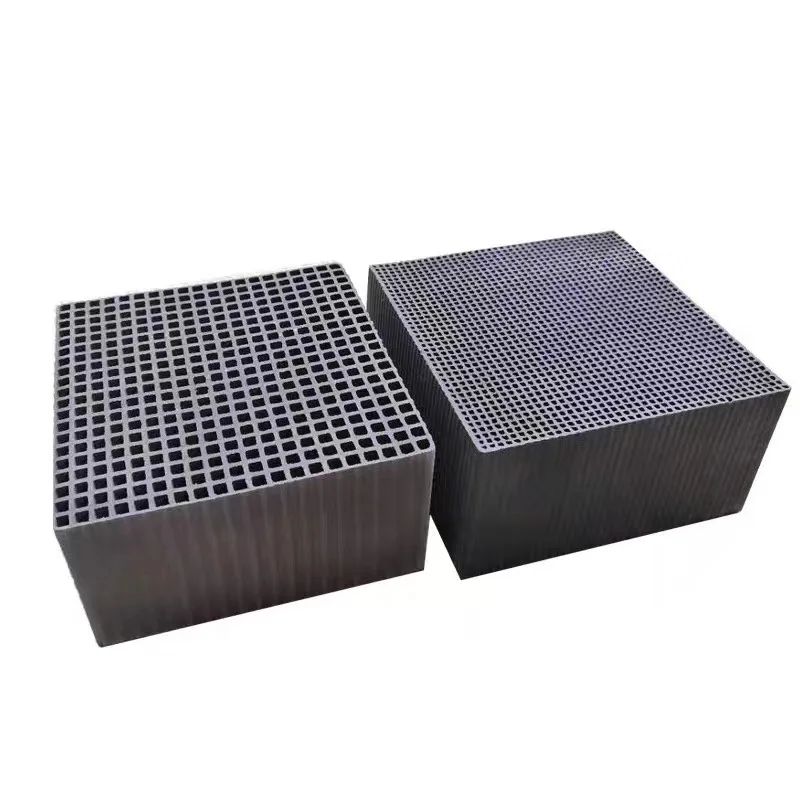 Eco Aquarium Fish Tank Water Purifier Cube Honeycomb Block Filter Media Black Activated Carbon Cube