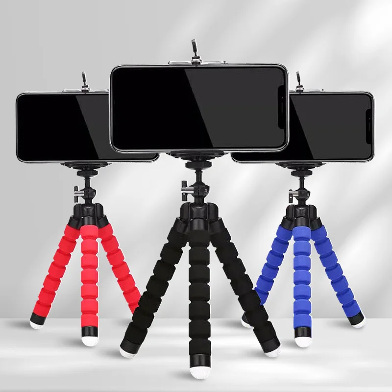 Phone Mini Tripod Monopod Selfie Remote Stick Flexible Camera Tripod Stand for Mobile Phone Holder Tripods Video Camera
