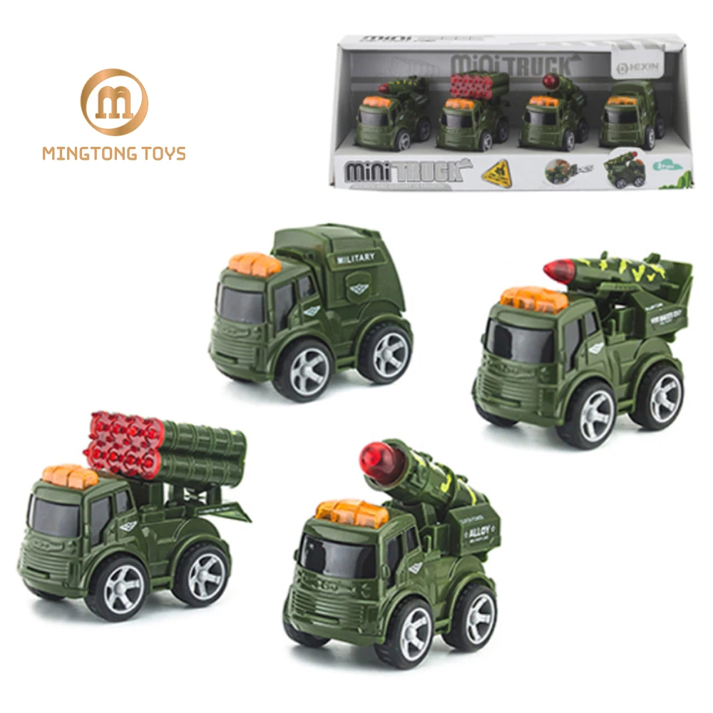 Армейский зеленый масляный грузовик, Боевая мощность, военная модель, инерционные фрикционные автомобили, игрушечный армейский Танк для мальчиков