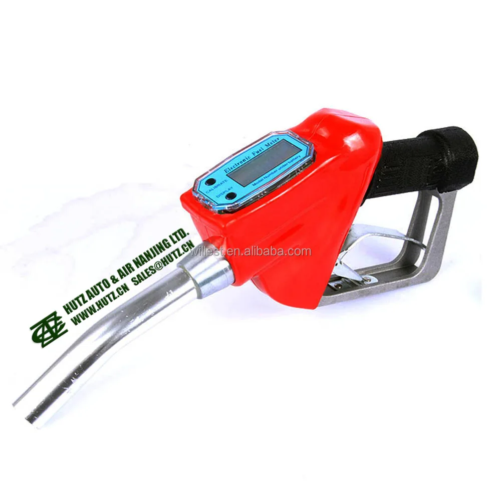 Цифровой автомобильный масляный насос топливный инжектор форсунка HUTZ автоматический дозатор с расходомером AOGD01 пистолет для наполнения масла
