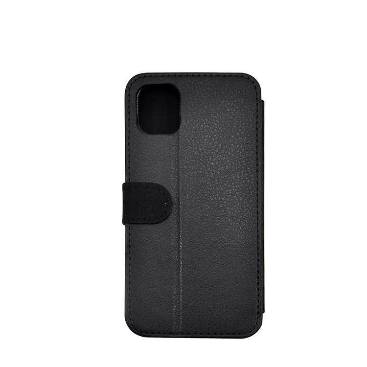 Subli-forward  Customized 2D Sublimation Blanks Leather Flip Phone Case Wallet Case  with soft TPU case inside for IPhone 13