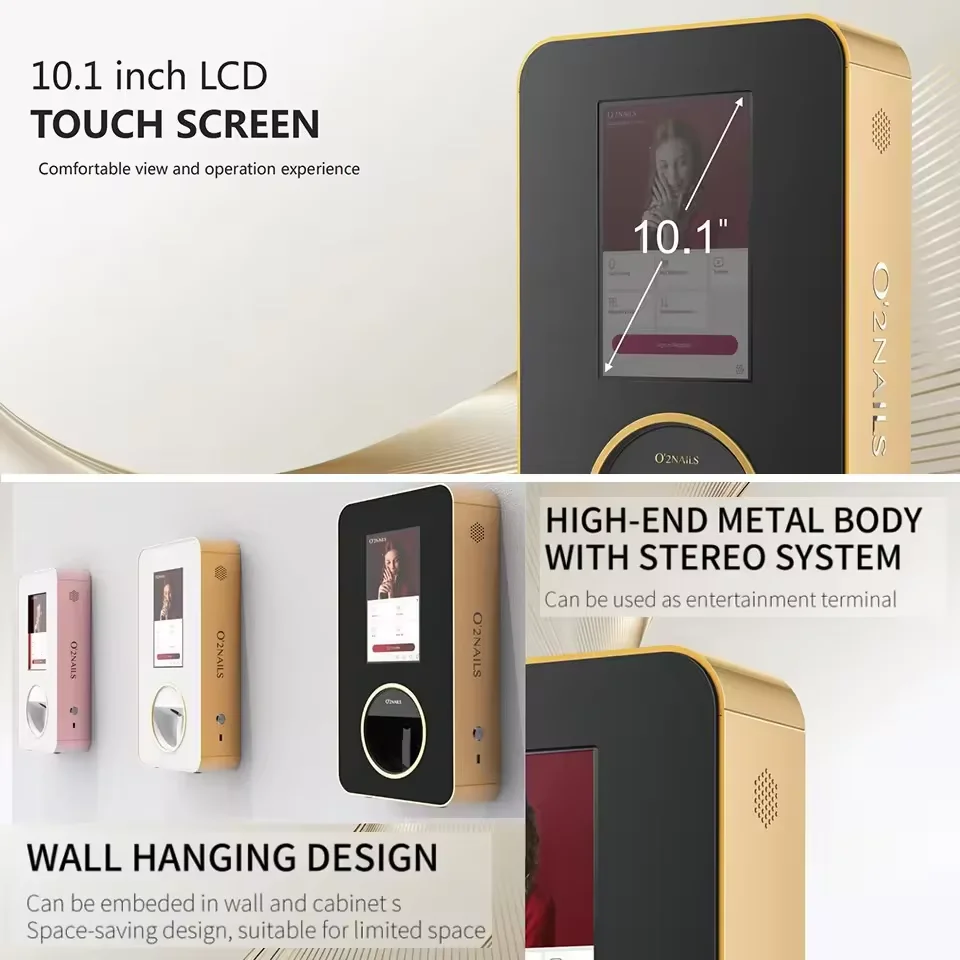 New nail product  nail printer X12.5 intelligent nail art machine wall hanging design