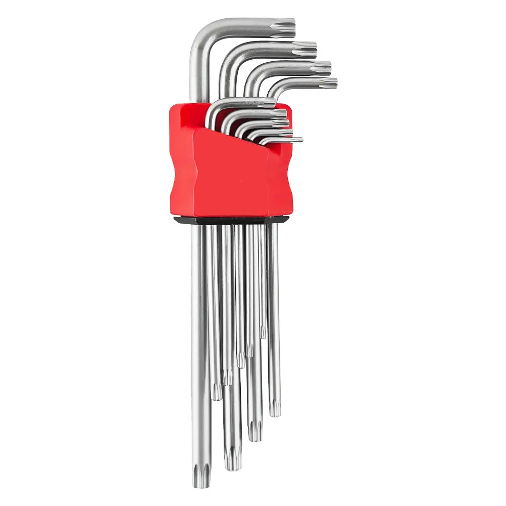 T6 T8 T10 T15 T20 T25 T30 T45 T50 Customized Star Hex Allen Key Torx Wrench Set