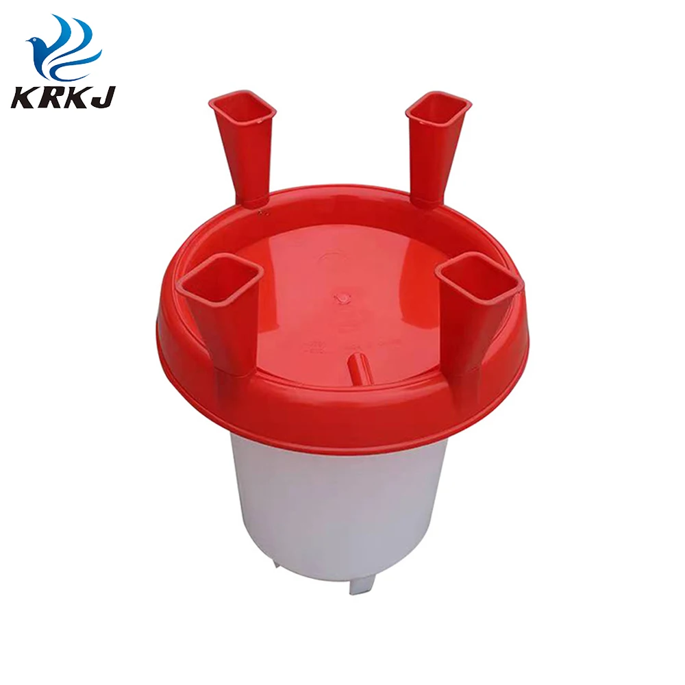CETTIA KD634  poultry farm chicken 11 liter 14 liter plastic drinker with legs for day old chicks