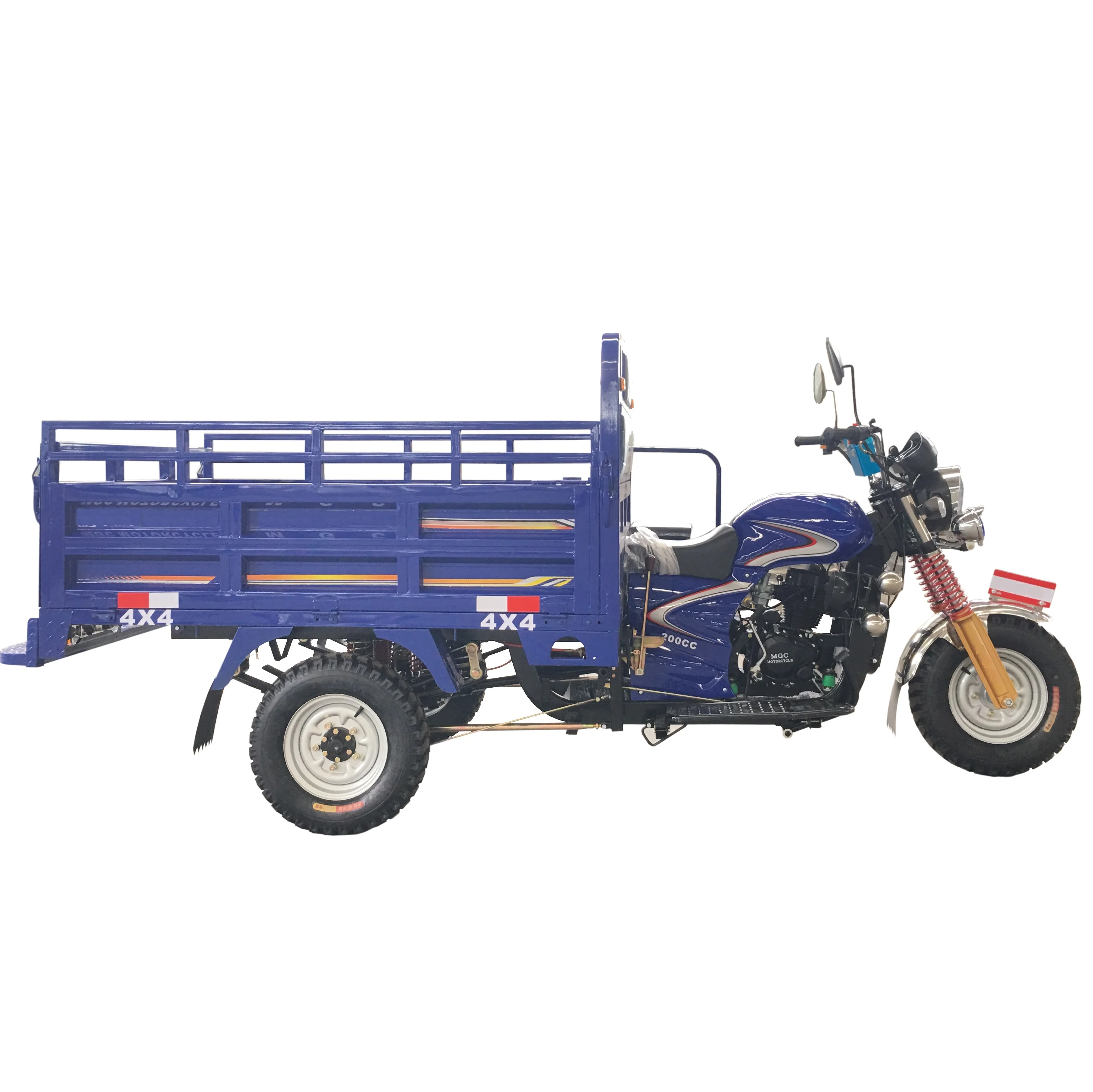 motorized gasoline engine 150cc trike loader for cargo with spare parts model HPF-4000