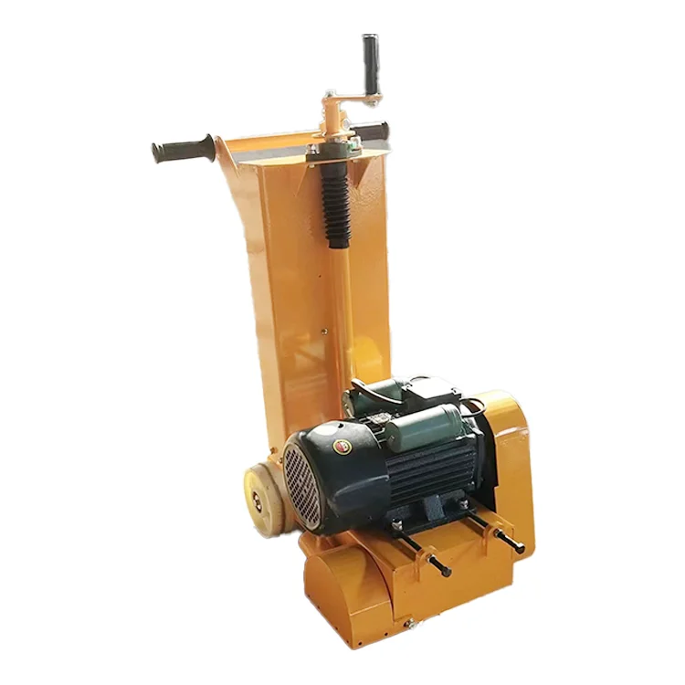 Underfloor Pipe Heating Milling Cutter Machine concrete asphalt floor heating milling machine with electric motor