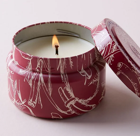 Роскошные декоративные пустые дорожные матовые Цветочные банки для свечей из соевого воска бесшовные контейнеры с крышкой оптом 4 унции 5 унций